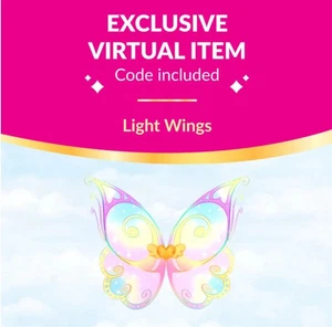 Royale High Raynebow- Light Wings Moda Muñeca Código - Imagen 1 de 1