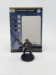 Star Wars Miniatures Champions of the Force 06 Old Republic Soldier - Picture 1 of 1