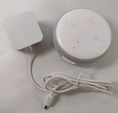 Amazon Echo Dot 3rd Generation Model C78MP8 White & Gray, Tested Works Great - Image 1 of 4