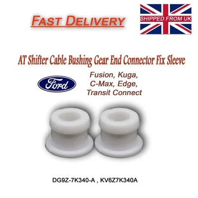 2Pcs AT Shift Cable Bushing For Ford FUSION Connect Gear End Connector Sleeve - Image 1 of 4