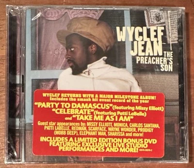 Wyclef Jean (Fugees) CD & DVD Set The Preacher’s Son Brand New Sealed - Image 1 of 3