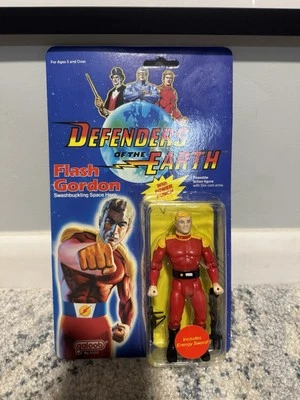 Galoob Defenders Of The Earth Flash Gordon 1985 sin usar, en caja sellado nuevo de colección Foto 1 de 4