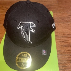 Atlanta Falcons NFL New Era 59FIFTY Fitted Cap Mütze Schwarz Herren 7 1/8 Neu NOS - Bild 1 von 15