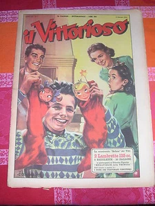 IL VITTORIOSO 1952 - ANNATA SEMICOMPLETA - ORIGINALE OTTIMA - JACOVITTI - Picture 1 of 1