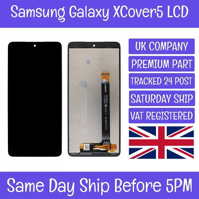DAVE-TECH Samsung Galaxy XCover 5 SM-G525 Replacement LCD Display Screen Touch Digitizer