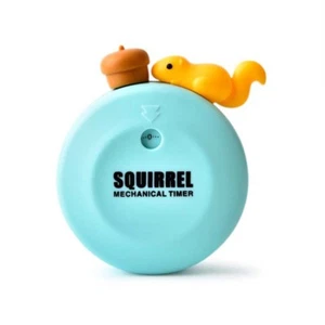Cartoon Squirrel Timers Mechanical Kitchen Cooking Timer Manual Timer Counters - Picture 1 of 11