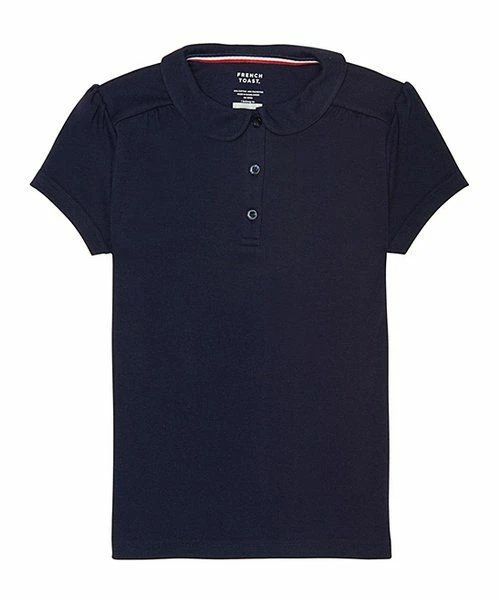 Polo Peter Pan azul marino tostado francés talla 3T precio de venta sugerido por el fabricante $16 Foto 1 de 1