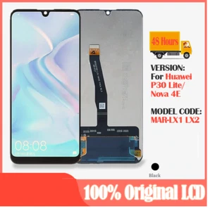 Digitalizador de pantalla táctil genuino con pantalla LCD negra para Huawei P30 Lite MAR-LX1A - Imagen 1 de 4