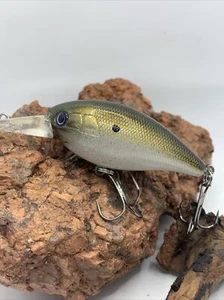 Mayhem Fishing Custom Painted Rock Crawler Style KO Crankbait - Copper Shad - Picture 1 of 7