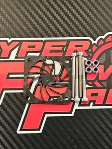 HyperFlow Fans RC Cooling 40mm Carbon Fiber Fan Cover ARRMA TRAXXAS LOSI XMAXX - Picture 1 of 1