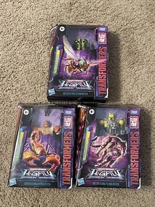 Transformers Legacy Buzzsaw NightProwler Sandstorm Beast Wars Lot of 3 Walmart - Picture 1 of 2