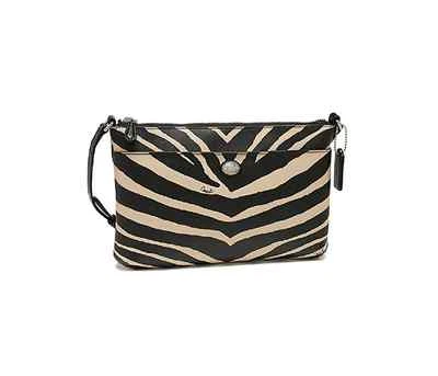 New Coach Peyton Signature Zebra Print Swingpack Crossbody Bag Purse F52531 Bag - Image 1 of 3