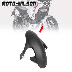For Ducati DesertX 22+ 100% Carbon Fiber Front Fender Mudguard Cover Matte - Picture 1 of 13