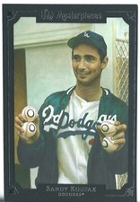 2007 Upper Deck Masterpieces Black Border 5X7 Box Topper Sandy Koufax