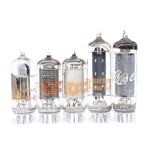 RCA GE 12AT6 or 12AV6 12BA6 12BE6 35W4 50C5 Tubes NIB AA5 AMPLITREX TV-7 Results - Picture 1 of 2