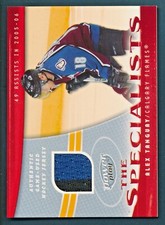 2006-07 Upper Deck Power Play The Specialists #S-AT Alex Tanguay Game Used HTF
