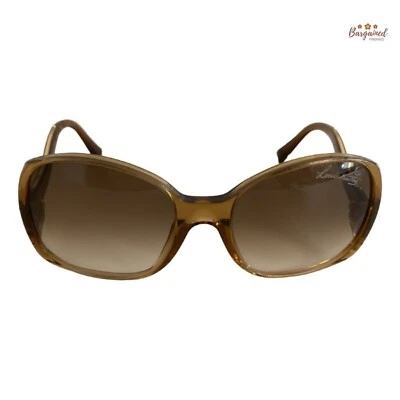 Auténticas gafas de sol LOUIS VUITTON marrón con marco de acetato moteado Gina - Z0052W Foto 1 de 4