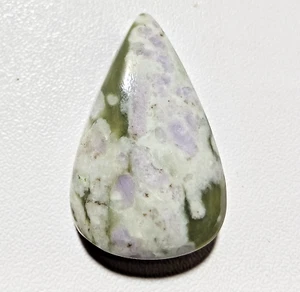 29.80 Cts Natural Peace Jade Cabochon Gemstone 29x17x7.2 MM - Picture 1 of 3