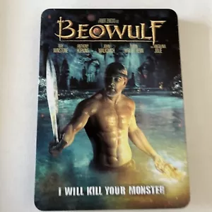 Beowulf Limited Edition Steelbook Rare Anthony Hopkins PAL DVD Movie R4 Tin Case - Picture 1 of 5