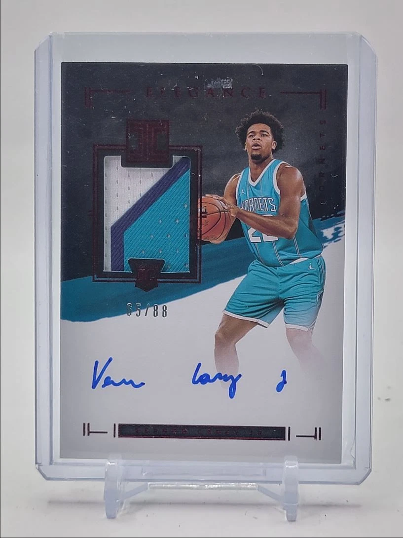 VERNON CAREY JR. 2020-21 IMPECCABLE RPA ROOKIE PATCH ASIA RC AUTO /88 Q1554