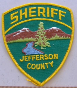 JEFFWERSON COUNTY SHERIFF WASHINGTON FABRIC PATCH - Picture 1 of 1