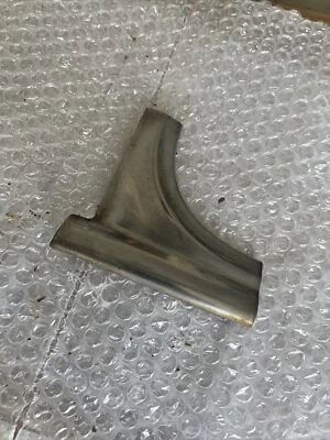 Pontiac Chieftain 1957 2/D H/T ventana izquierda esquina moldura moldura acero inoxidable Foto 1 de 4