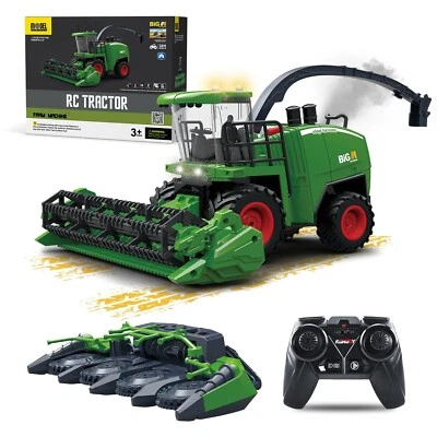 RC-Traktor Mähdrescher ferngesteuert, Mähdrescher Spielzeug ab 3 4 5 6 Jahre - Bild 1 von 4
