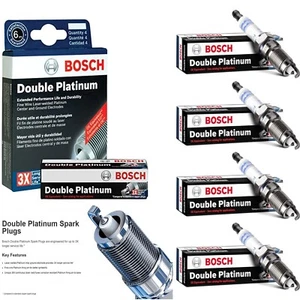 4 pcs Bosch Double Platinum Spark Plugs For 1991-1995 TOYOTA MR2 L4-2.0L - Picture 1 of 4