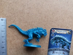 TYRANT LIZARD  MINIATURE+ CARD //SWORD & SORCERY/ANCIENT CHRONICLES G33 - Foto 1 di 1