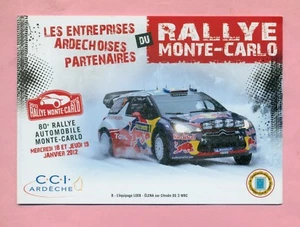 RALLYE MONTE CARLO 2012 - CITROËN DS 3 WRC - LOEB / ELENA - Bild 1 von 1