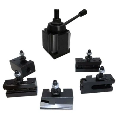 Juego de postes de herramientas de cambio rápido tipo cuña CXA 250-333 13-18"" torno herramientas Foto 1 de 4