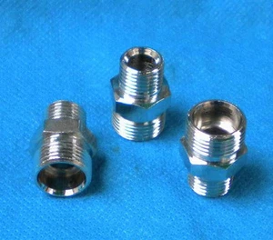 Pipe 3/8" Male BSPP BSP to M12 M12X1M12X1.0 Metric Adapter Fitting Fuel Air P-DN - Foto 1 di 1