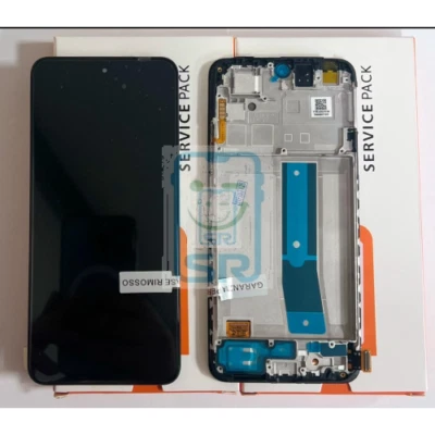 COMPATIBILE DISPLAY LCD OLED XIAOMI REDMI NOTE 11 4G 2201117TY VETRO FRAME PARI ORIGINALE