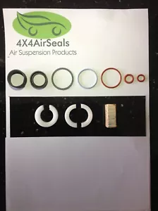 Discovery 3 4 Range Rover Sport Dunlop kit guarnizione pistone compressore sospensioni pneumatiche - Foto 1 di 7