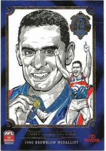 2006 Champions of the Brownlow Sketch (20) Tony LIBERATORE Western Bulldogs :::: - Picture 1 of 1