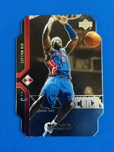 2005-06 UD Black Diamond Ben Wallace Diamond Cut Die-cut Insert Card #DC41 - Picture 1 of 2