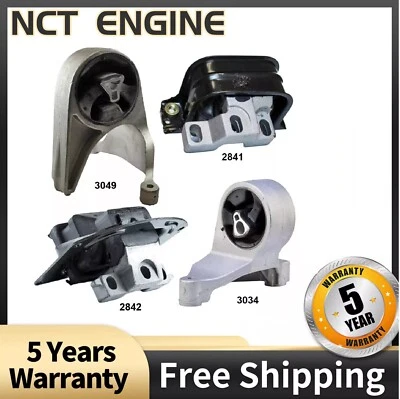 Montaje de motor y transmisión 4 piezas 01-06 para Chrysler Sebring/para Dodge Stratus 2,4 2,7 L Foto 1 de 4