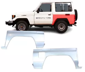 Für Toyota Landcruiser J7 1984 2 tur Radlauf Reparaturblech Satz/ L+R - Bild 1 von 4