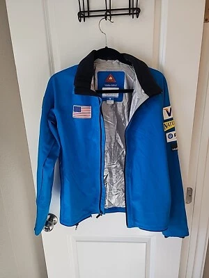 Equipo de esquí de Estados Unidos Columbia Omni-Tech Chaqueta Oficial Olimpiada Patrocinador Parches Talla S Foto 1 de 4