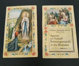 Ordenskalender Heilige Madonna von Lourdes 1942 - Bild 1 von 3
