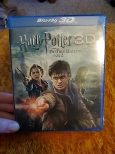Harry Potter & The Deathly Hallows Part 2 (3D Bluray + Bluray) Brand New - Picture 1 of 4