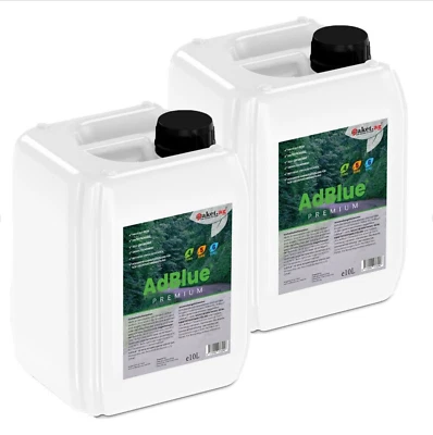 2 x 10 Liter AdBlue® Premium, Harnstofflösung inkl. Einfüllschlauch. 20 Liter - Bild 1 von 3
