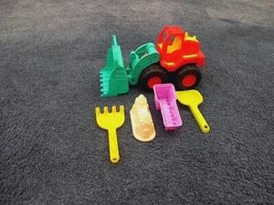 Robuste Kinder Sand Planierraupe Spielzeug - Mehrfarbiger Kunststoff für Strand & Outdoor Spaß - Bild 1 von 18