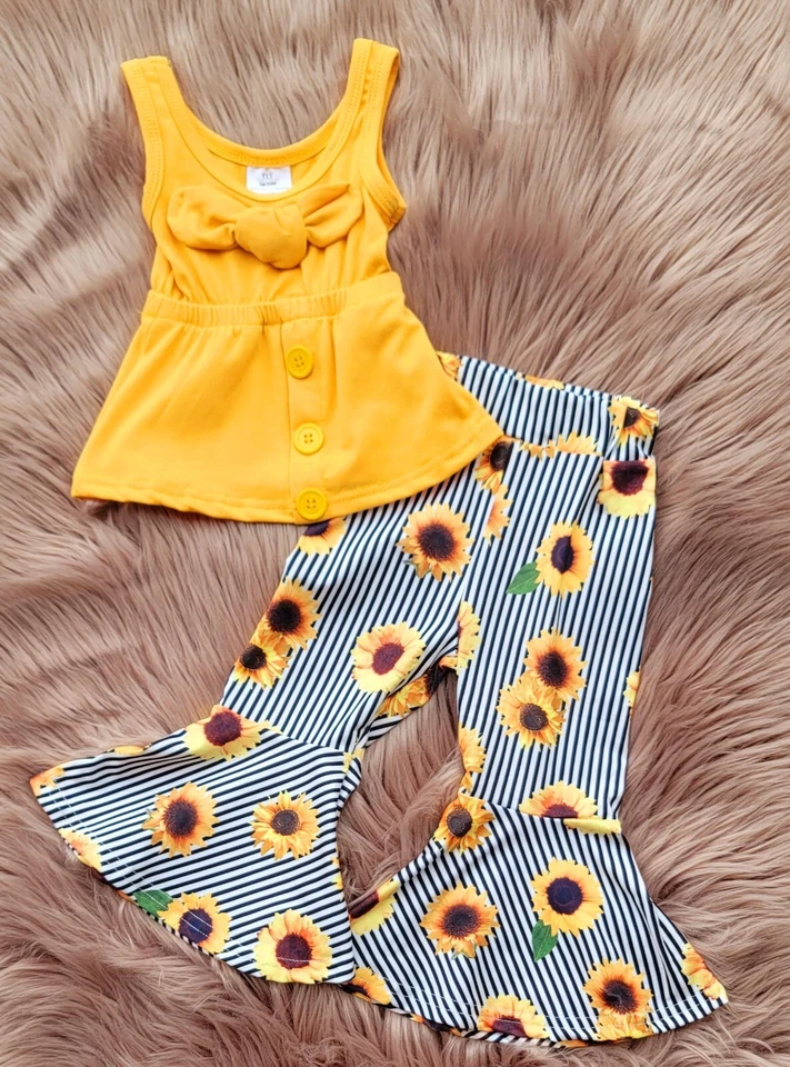 Sunflower Bell Bottom Set - Image 1 of 1