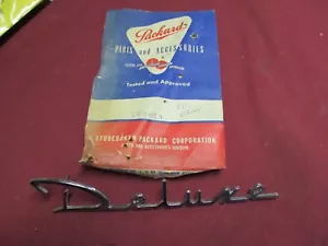 1955 Packard "Deluxe" Script 466073 NOS - Foto 1 di 1