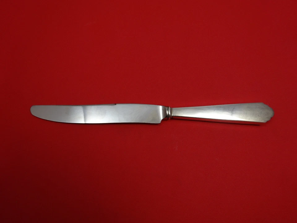 Cuchillo de cena francés Governor Winthrop de Frank Whiting de plata esterlina 9 1/2" Foto 1 de 1