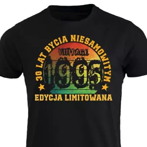 30 Lat Bycia Niesamowitym 1995 Koszulka Urodzinowa Prezent na 30 Urodziny Polen - Bild 1 von 13