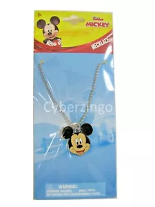 Collana Topolino ciondolo smaltato con catenina da 16" - Foto 1 di 7