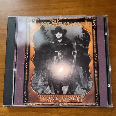 Hank Williams Jr: Lone Wolf (CD, 1990 Warner Bros) C27 - Image 1 of 4