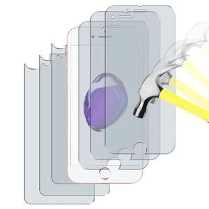 6 x Panzerfolie iPhone 7 / iPhone 8 Klar TPU (3x VORN + 3x Hinten) Schutzfolie  - Picture 1 of 3